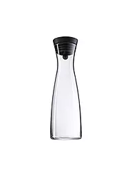 WMF | Caraffa per acqua BASIC 1,5 l vetro / nero | Trasparente