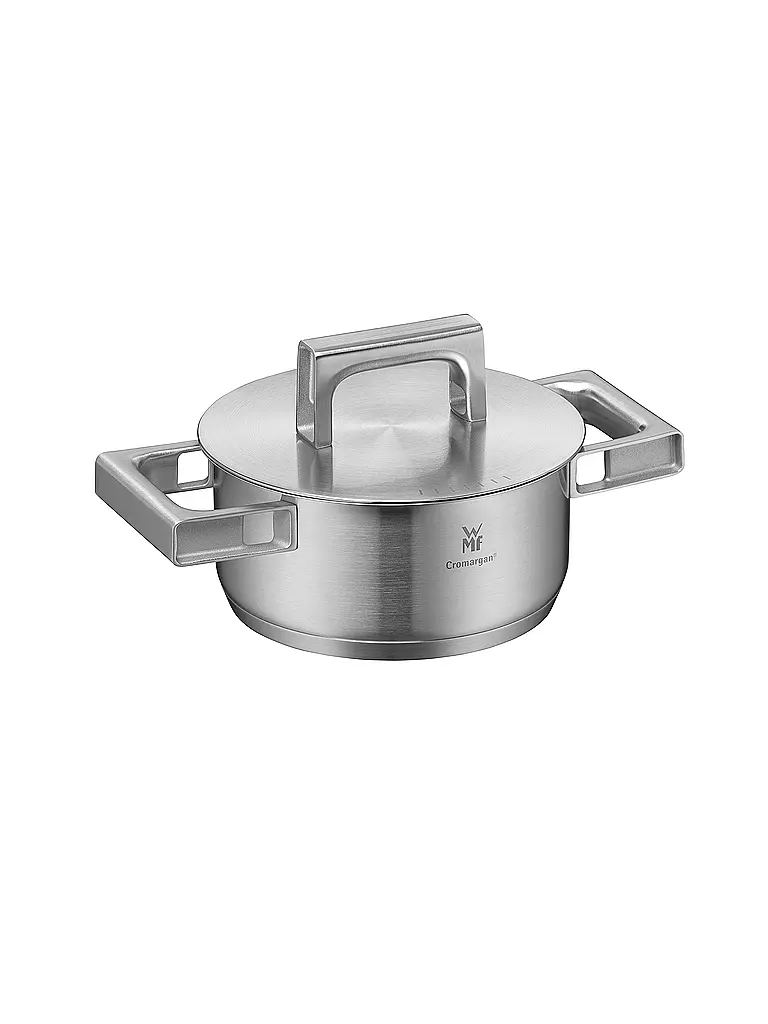 WMF | Casseruola con coperchio ULTIMATE COOL 16cm Cromargan | Argento