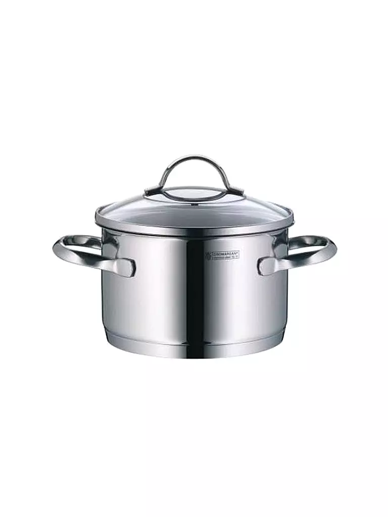 WMF | Casseruola Provence Plus con coperchio 16 cm | Argento