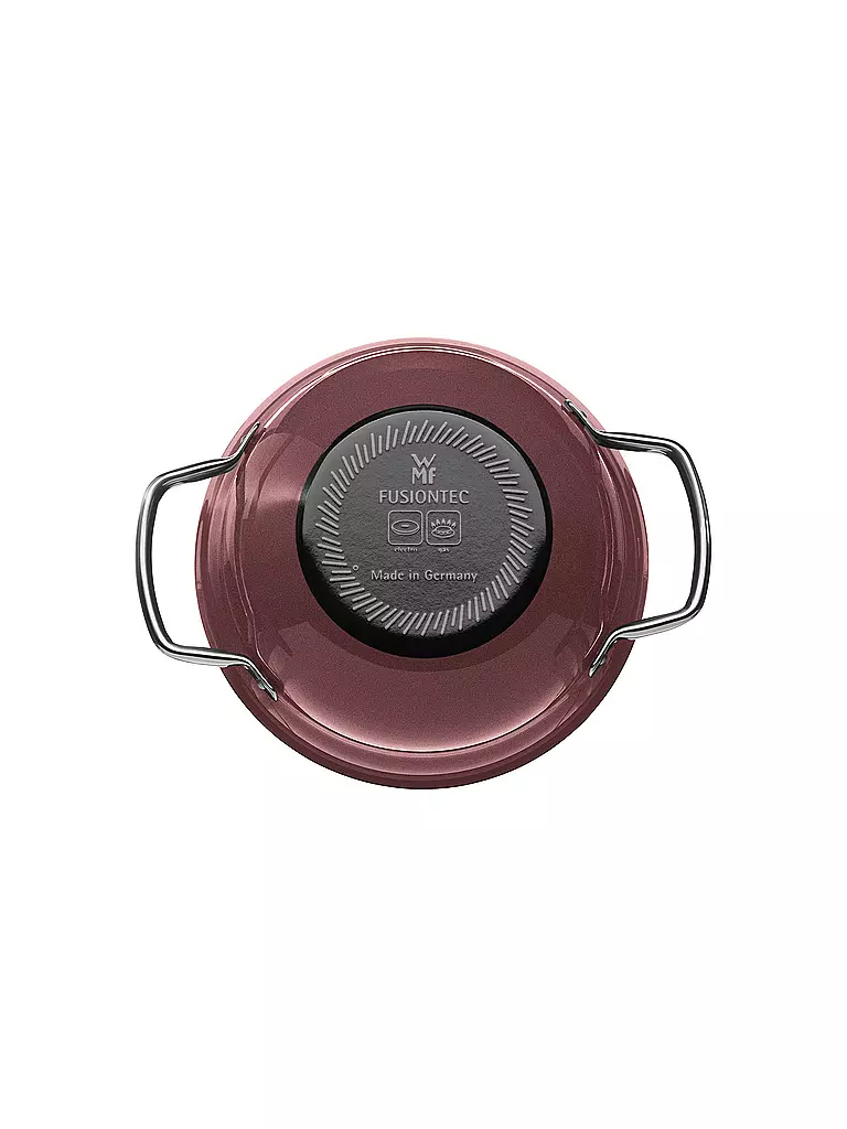 WMF | Ciotola da cucina Fusiontec Mineral con coperchio in vetro 20cm/4L Rose Quartz | Bacca