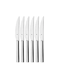 WMF | Coltelli da bistecca NUOVA, set da 6 pezzi, Cromargan | Argento