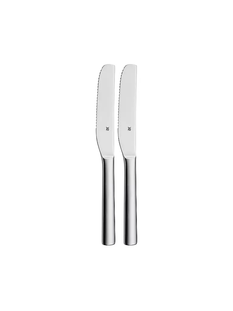 WMF | Coltello da brunch NUOVA, set da 2 pezzi, Cromargan | Argento