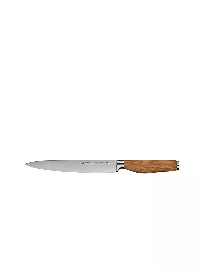 WMF | Coltello da carne GRAND WOOD 20 cm in legno di olivo | Marrone
