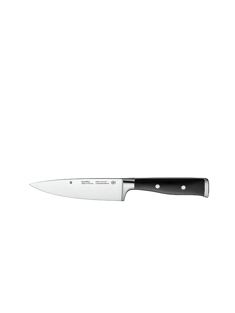 WMF | Coltello da cuoco Grand Class in acciaio speciale per lame, 15 cm | Nero