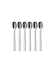 WMF | Cucchiaini da Latte Macchiato NUOVA, set da 6, Cromargan | Argento