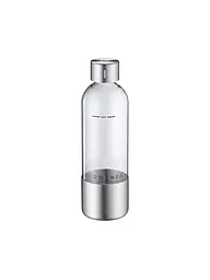 WMF | Element One Bottiglia per gasatore d'acqua 0,85 l PET/acciaio inox | Trasparente