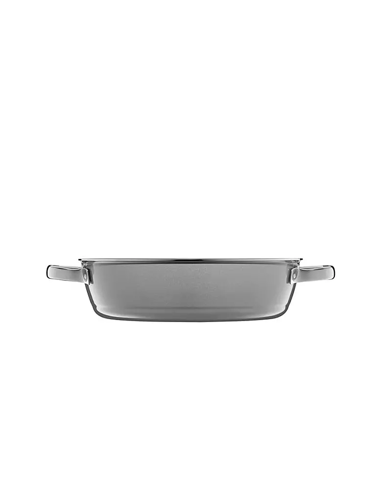 WMF | Fusiontec Mineral Schmorpfanne mit Glasdeckel 28cm Platinum | Grigio
