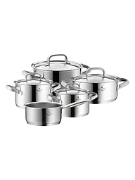 WMF | Gourmet Plus Set di pentole 5 pezzi Cromargan | Argento