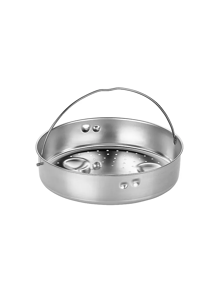 WMF | Inserto per pentola a pressione 22 cm 2 pz | Argento