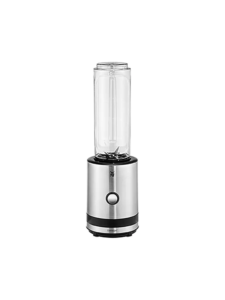 WMF | KÜCHENminis Smoothie-to-go, Mini frullatore da tavolo 300W | Argento
