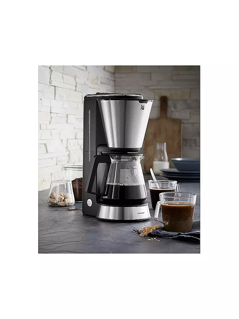 WMF | Küchenminis Aroma Filterkaffeemaschine (5 tazze) | Argento