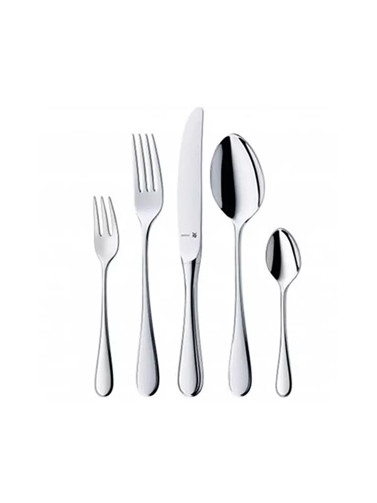 WMF | Kent Plus Set di posate, 30 pezzi | Argento
