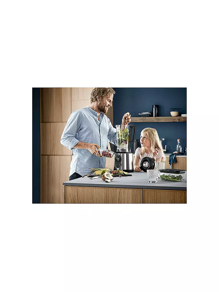 WMF | Kult Pro Frullatore ad alte prestazioni 1600 Watt | Argento