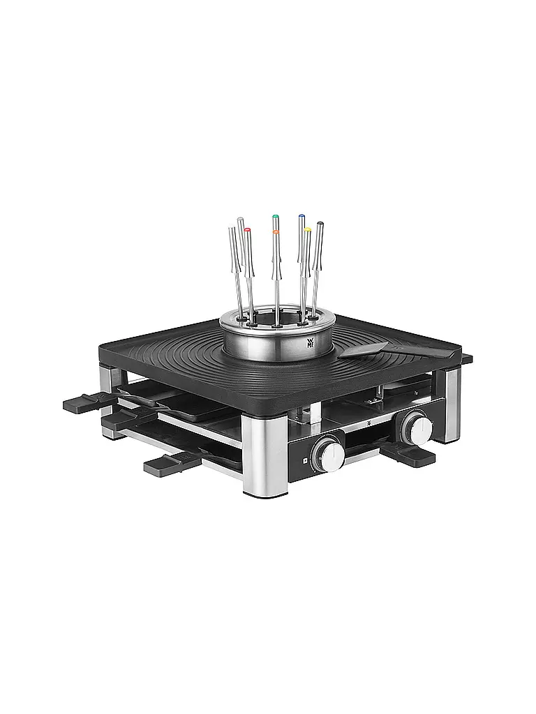 WMF | Lumero Stazione Gourmet di Design 3in1 (Cromargan) | Argento