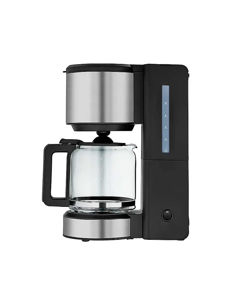 WMF | Macchina da caffè filtro STELIO 10 tazze Cromargan vetro | 