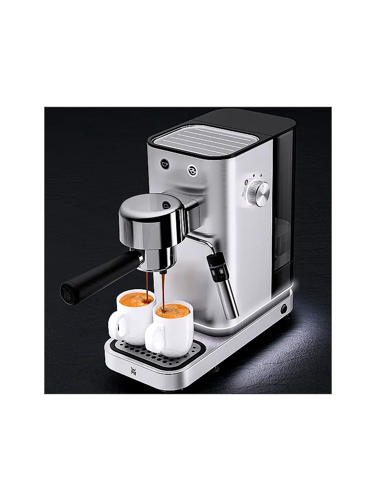 WMF | Macchina per espresso a portafiltro LUMERO Cromargan | Argento