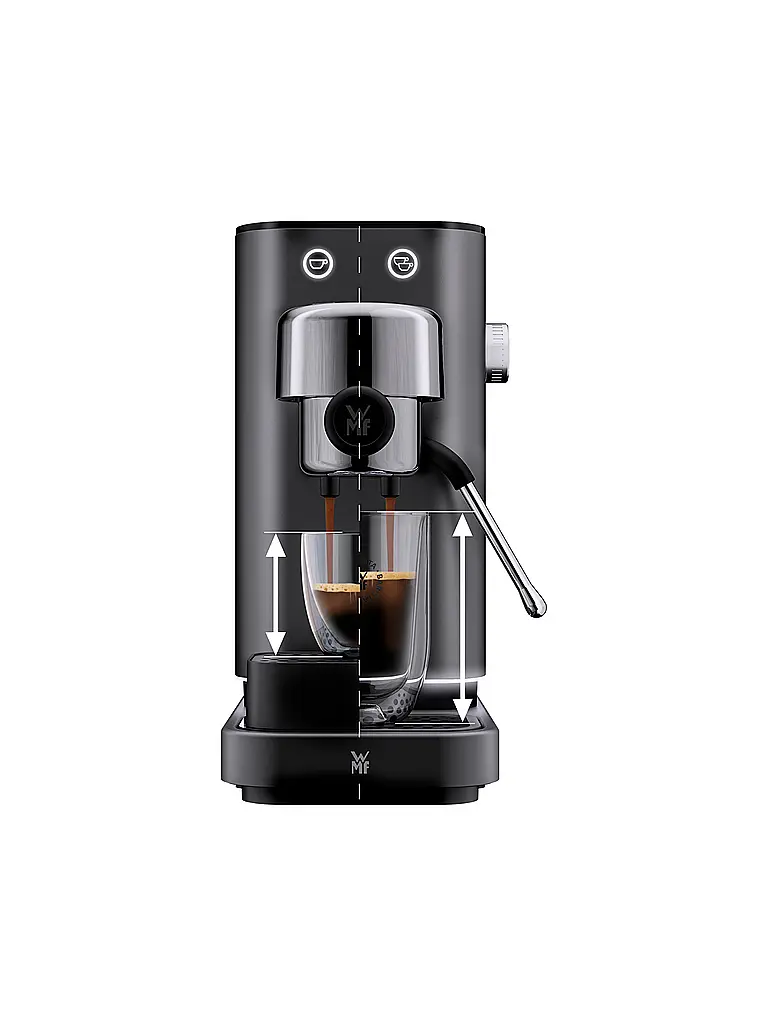WMF | Macchina per espresso a portafiltro LUMERO Stone-Grey | 