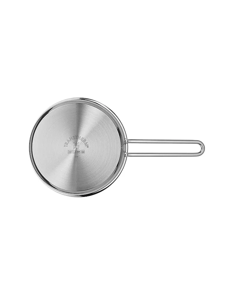 WMF | Mini casseruola con manico e coperchio 16 cm Cromargan | Argento