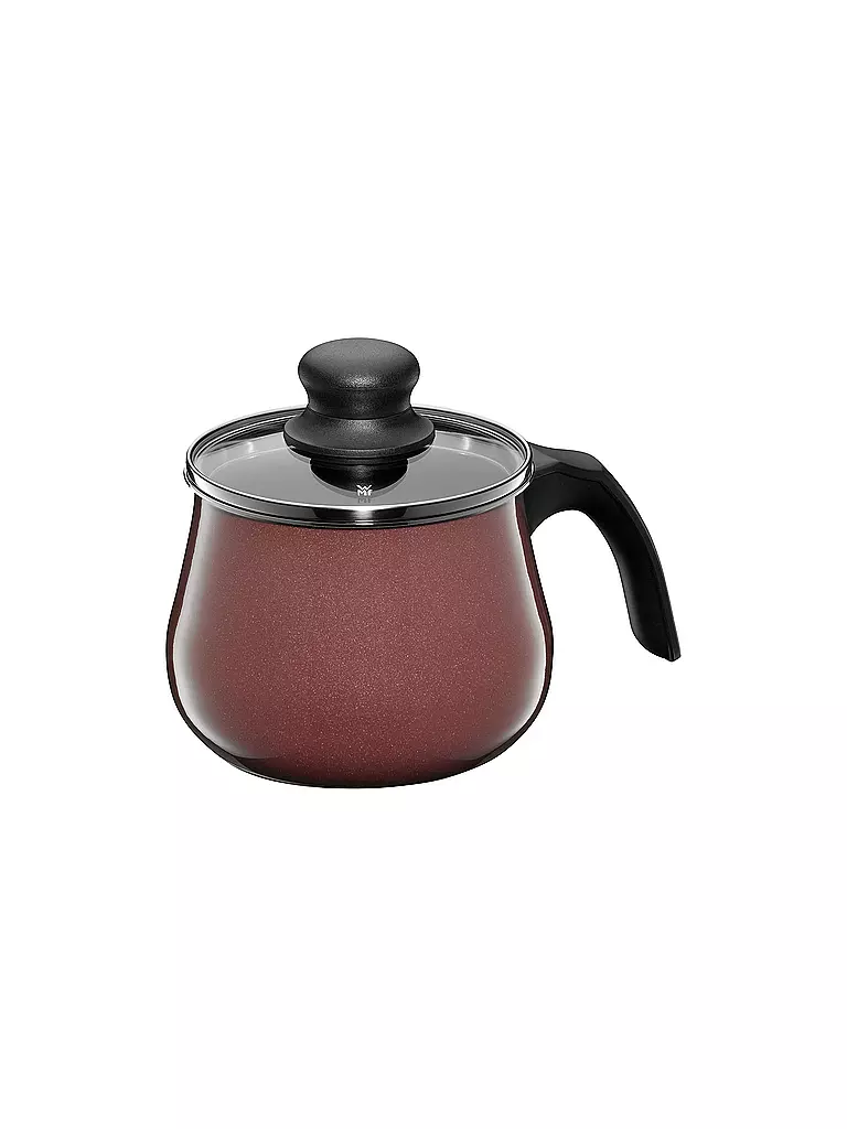 WMF | Mini-pentola Fusiontec Mineral con coperchio in vetro 14 cm/1,7 l Rose Quartz | Bacca