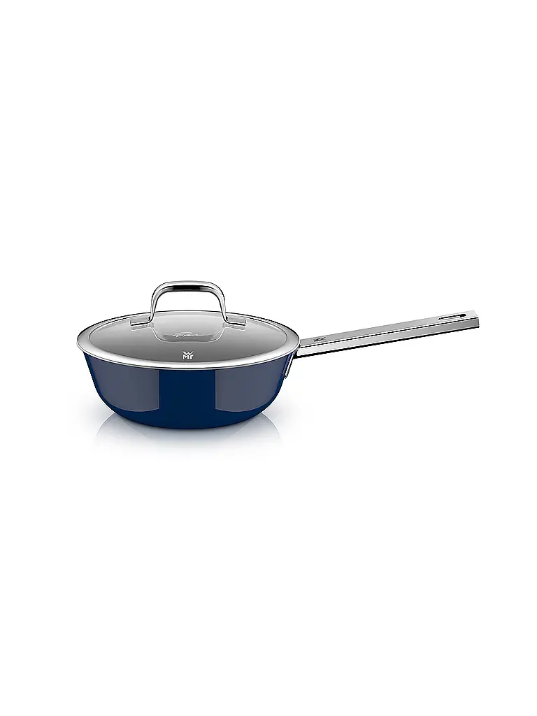 WMF | Multi-pentola con coperchio Fusiontec Mineral Pro 22cm Tim Raue Blu scuro | Blu scuro