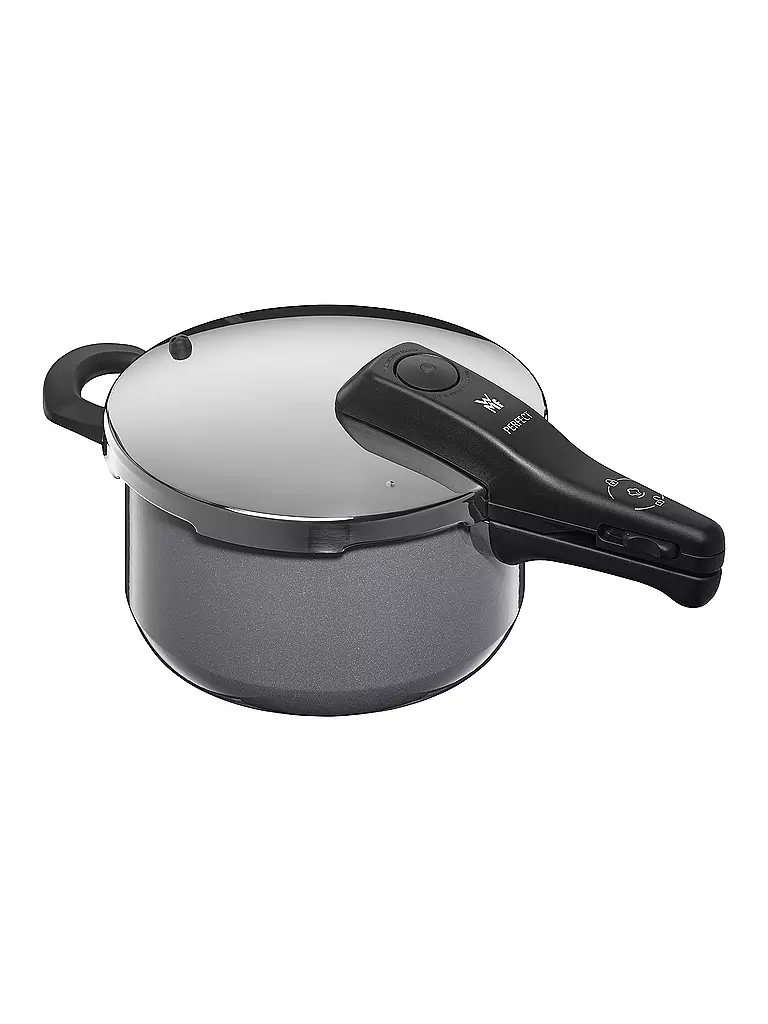 WMF | Pentola a pressione FUSIONTEC PERFECT PREMIUM 4,5L Platinum | Grigio