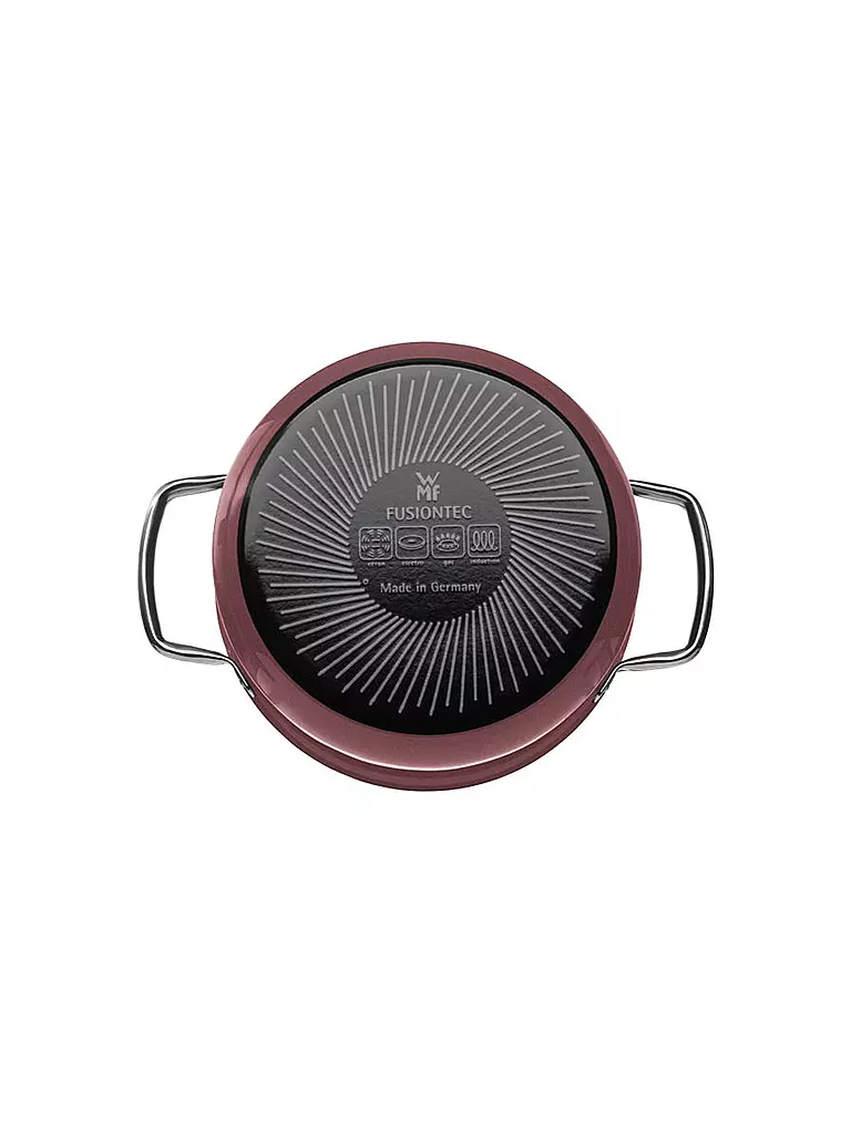 WMF | Pentola per arrosti Fusiontec Mineral con coperchio in vetro 24cm/4,4L Rose Quartz |