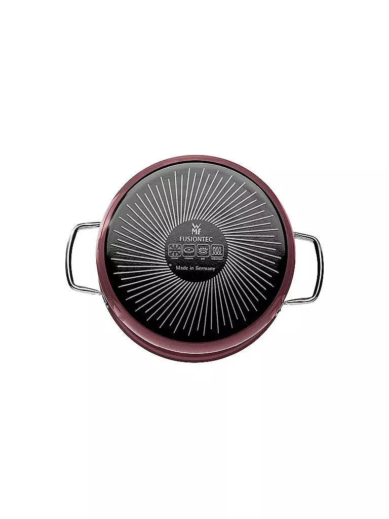 WMF | Pentola per carne Fusiontec Mineral con coperchio in vetro 24 cm/6,4 l Rose Quartz |