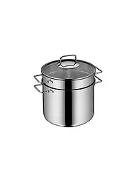 WMF | Pentola per pasta con coperchio 24 cm | Argento