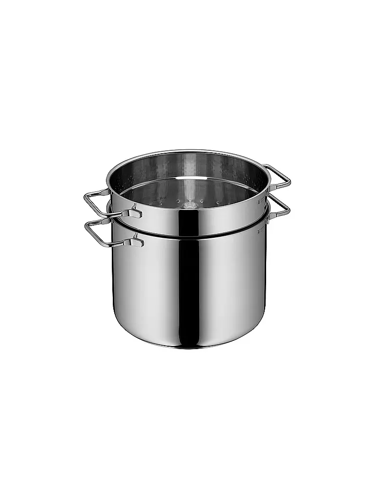 WMF | Pentola per pasta con coperchio 24 cm | Argento