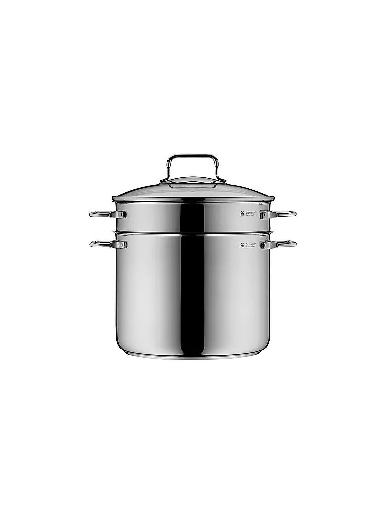 WMF | Pentola per pasta con coperchio 24 cm | Argento
