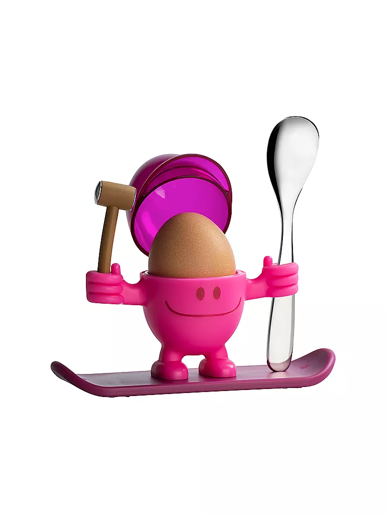 WMF | Portauovo con cucchiaio McEgg rosa | Fucsia