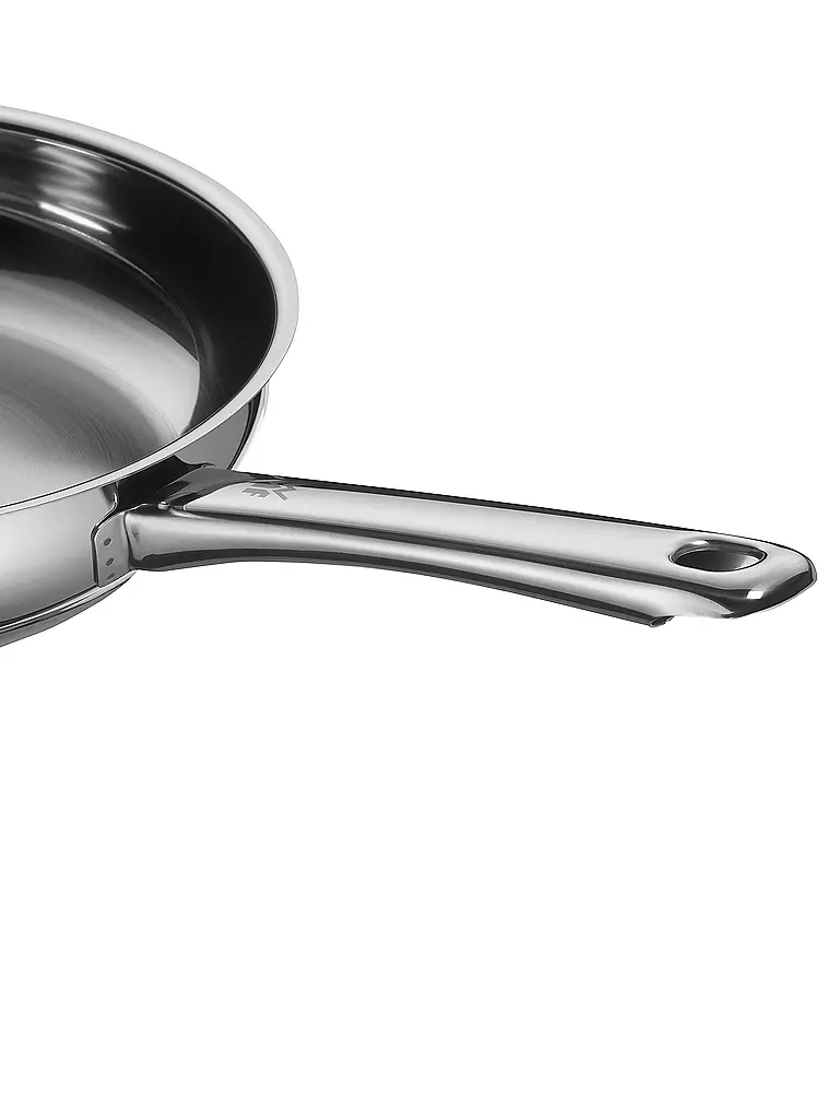 WMF | Profi Bratpfanne 28 cm i(nduktionsgeeignet) Cromargan | Argento