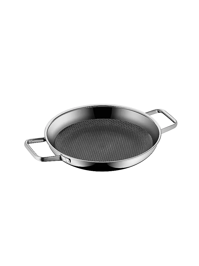 WMF | Profi Resist - Padella da portata 28 cm (Cromargan/Antiaderente) | Argento