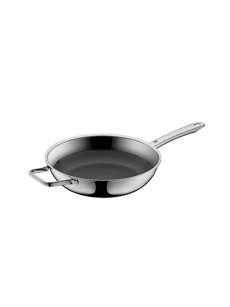 WMF | Profi Resist padella alta per brasare/friggere 28 cm | Argento
