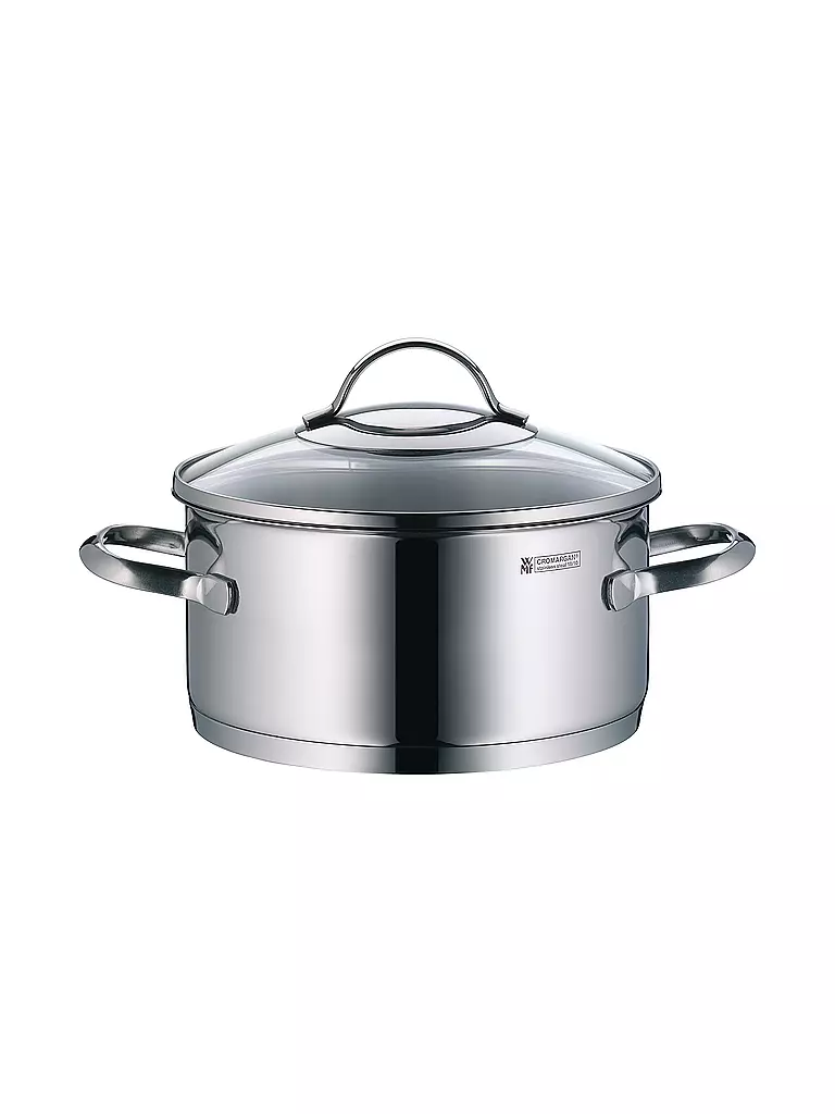 WMF | Provence Plus - Casseruola con coperchio 20 cm | Argento