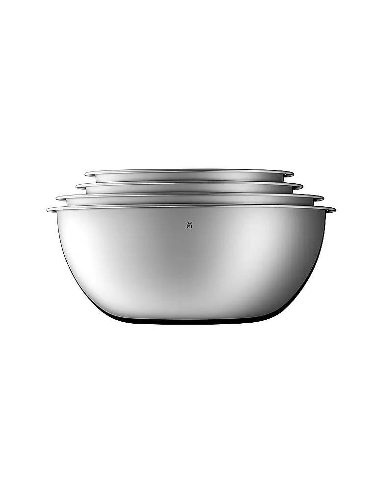 WMF | Schüssel Set GOURMET 4-tlg. Cromargan | Argento