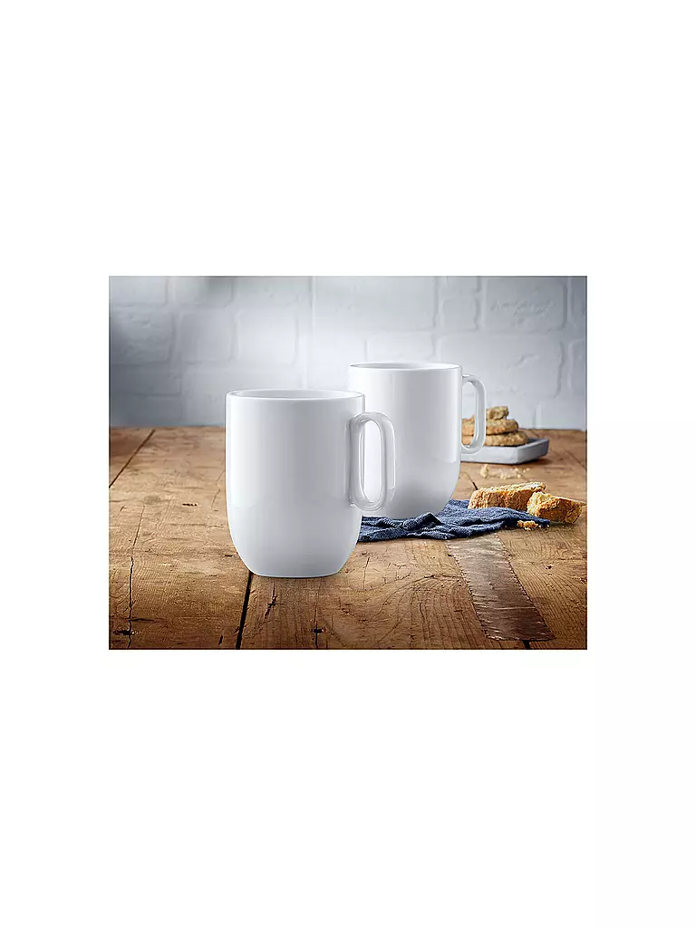 WMF | Set di 2 tazze da caffè BARISTA bianco | Bianco