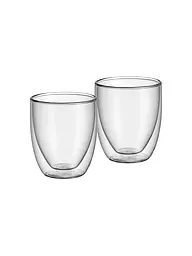 WMF | Set di bicchieri termici da cappuccino, 2 pz. KULT Glas | Trasparente