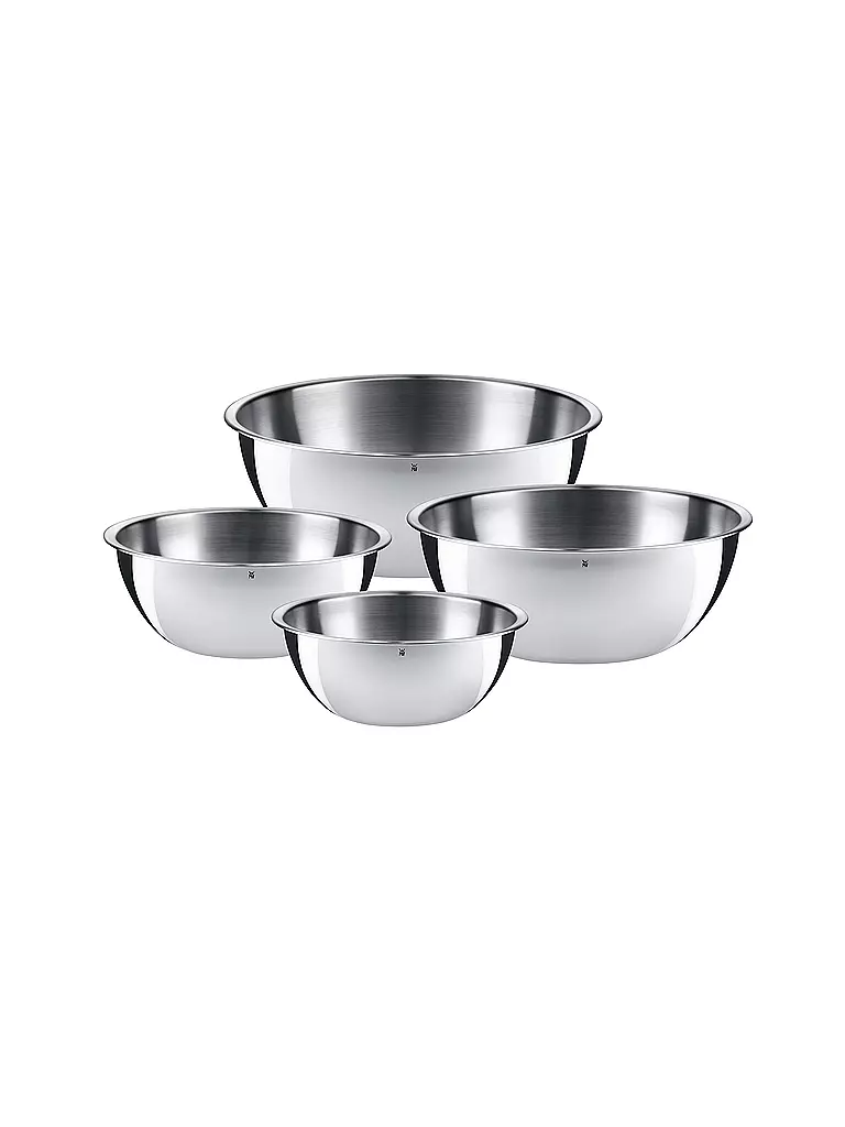 WMF | Set di ciotole GOURMET, 4 pz., Cromargan | Argento