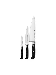 WMF | Set di coltelli da 3 pezzi di alta gamma "Plus Performance Cut" | Nero