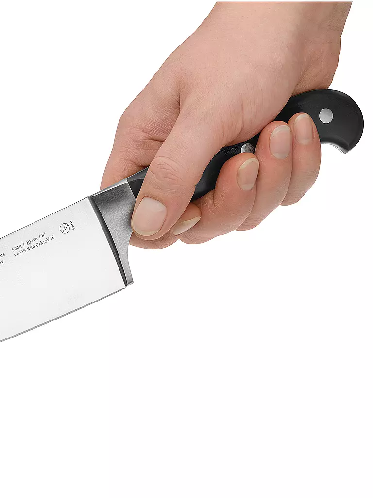 WMF | Set di coltelli da 3 pezzi di alta gamma "Plus Performance Cut" | Nero