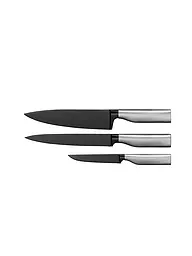 WMF | Set di coltelli da 3 pezzi ULTIMATE BLACK Cromargan Nero | Nero
