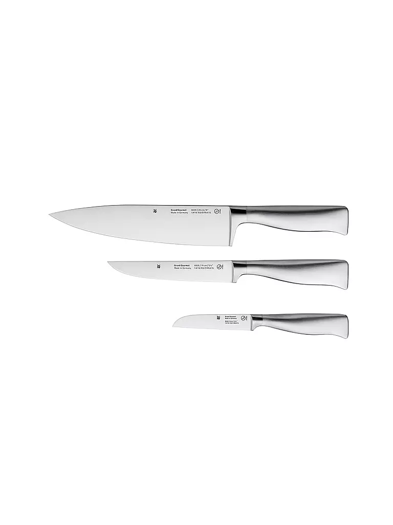 WMF | Set di coltelli Grand Gourmet, 3 pezzi | Argento