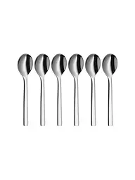WMF | Set di cucchiaini da espresso NUOVA, 6 pezzi, 11 cm, Cromargan | Argento