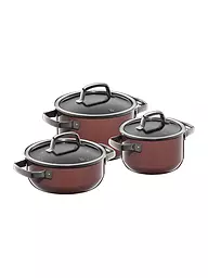 WMF | Set di pentole 3 pz. FUSION MINERAL Rose Quartz | Bacca