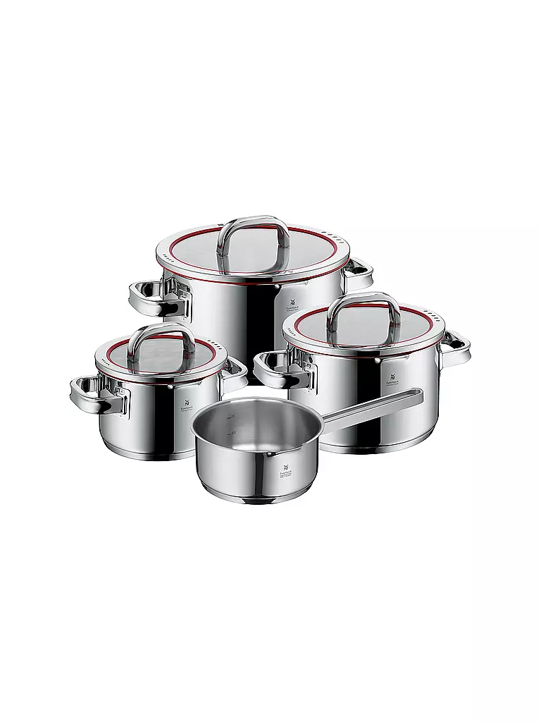 WMF | Set di pentole 4 pezzi FUNCTION 4 Cromargan | Argento