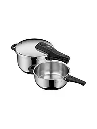 WMF | Set di pentole a pressione PERFECT 4,5l + 3l Cromargan | Argento
