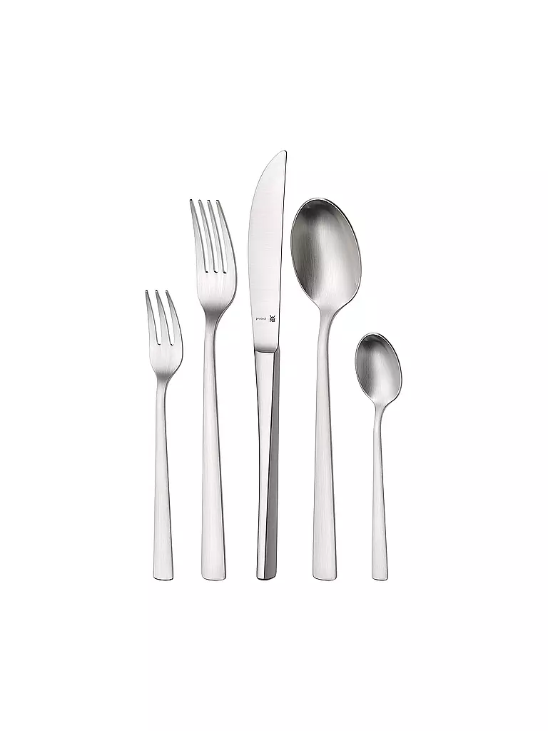 WMF | Set di posate da 55 pezzi Corvo Cromargan Protect | Argento