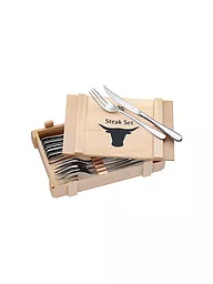 WMF | Set di posate da bistecca, 12 pezzi | Argento