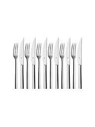 WMF | Set di posate da bistecca NUOVA, 12 pezzi, Cromargan | Argento